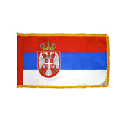 3X5 FT COL SERBIA 2006 FRINGED
