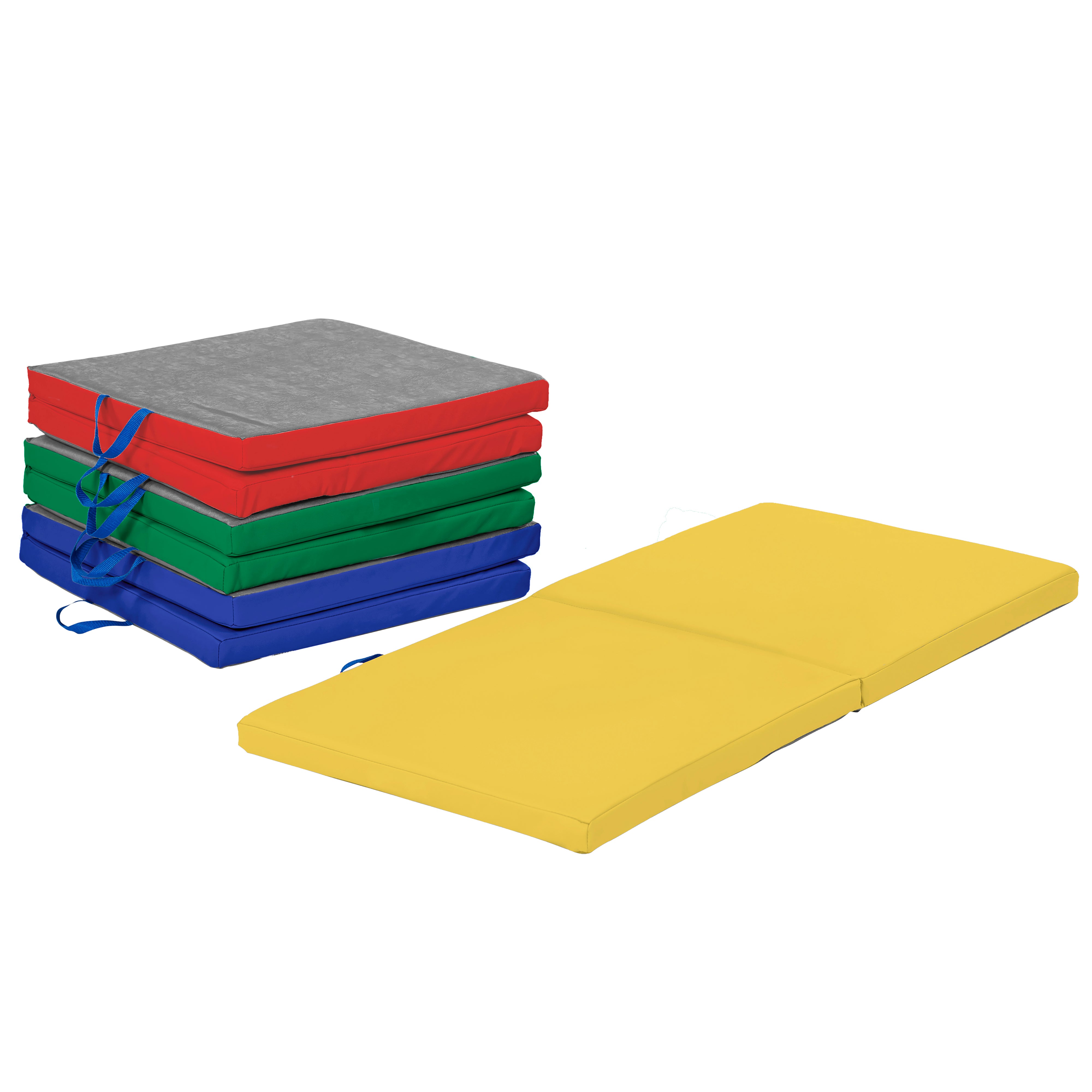SoftScape Two-Fold Rest Mats, 4-Piece - Assorted