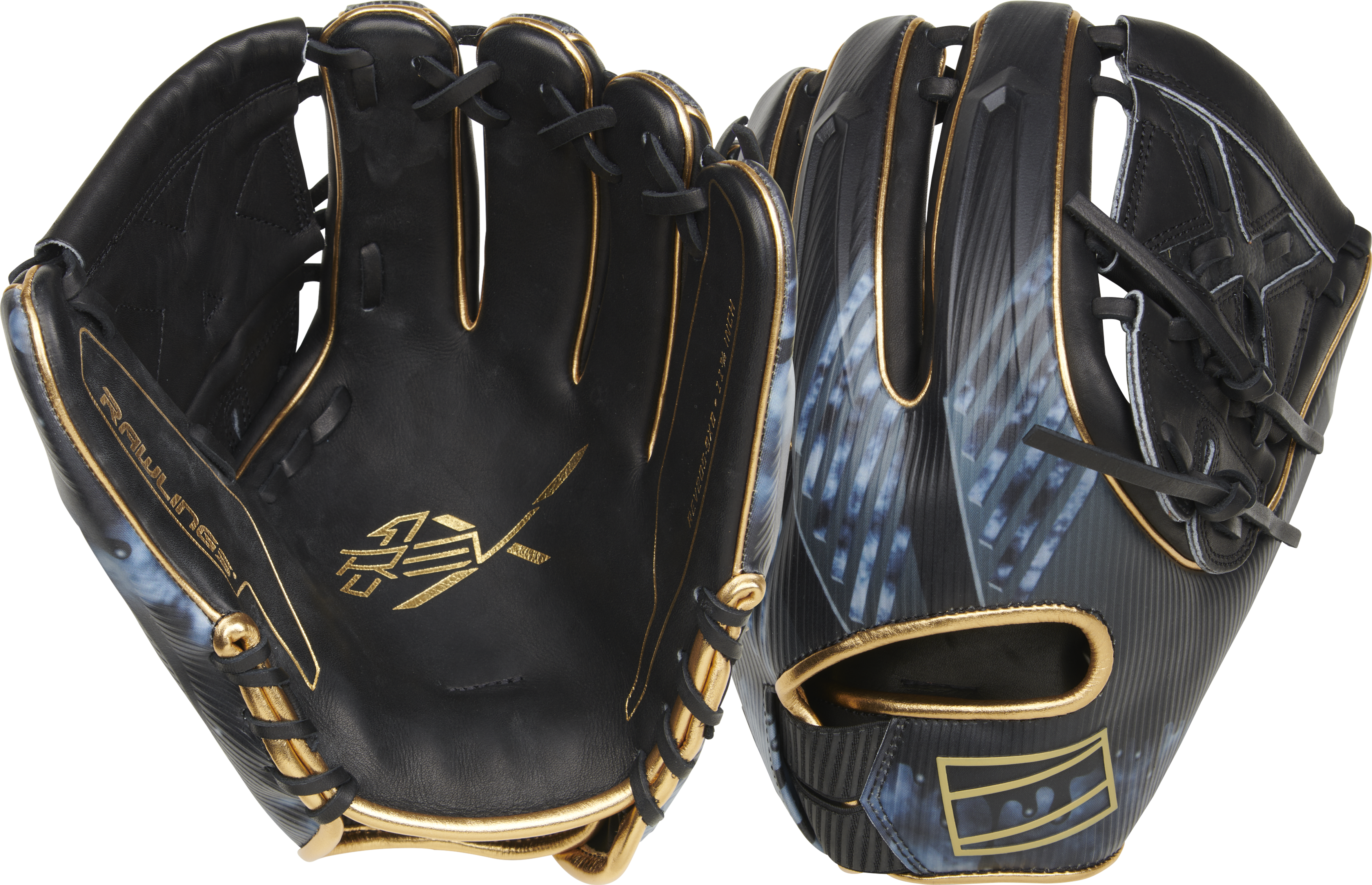 Rawlings Rev1X Series 11.75-Inch Baseball Glove - Left Hand Thrower - Black