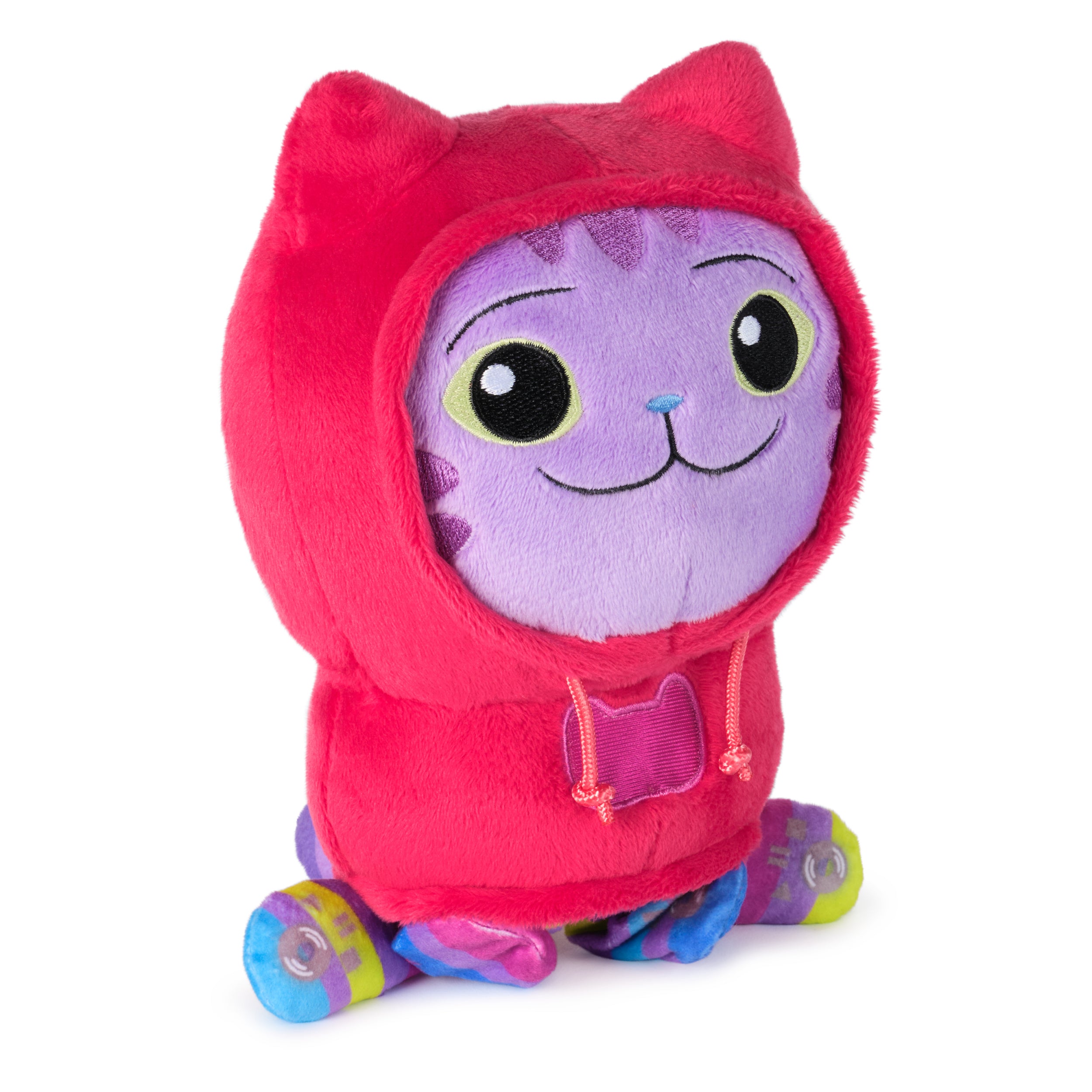 Gabby’s Dollhouse, Move & Groove Daniel James DJ Catnip Plush Toy, 10-Inch Tall Stuffed Animal with Moving Arms, Kids Toys for Girls & Boys Ages 3+
