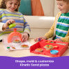 Kinetic Sand, SquishPizza Rising Pizza Oven Playset with 1lb Play Sand & 5 Tools, Play Food Arts & Crafts Kids Toys for Girls & Boys Ages 5 and up