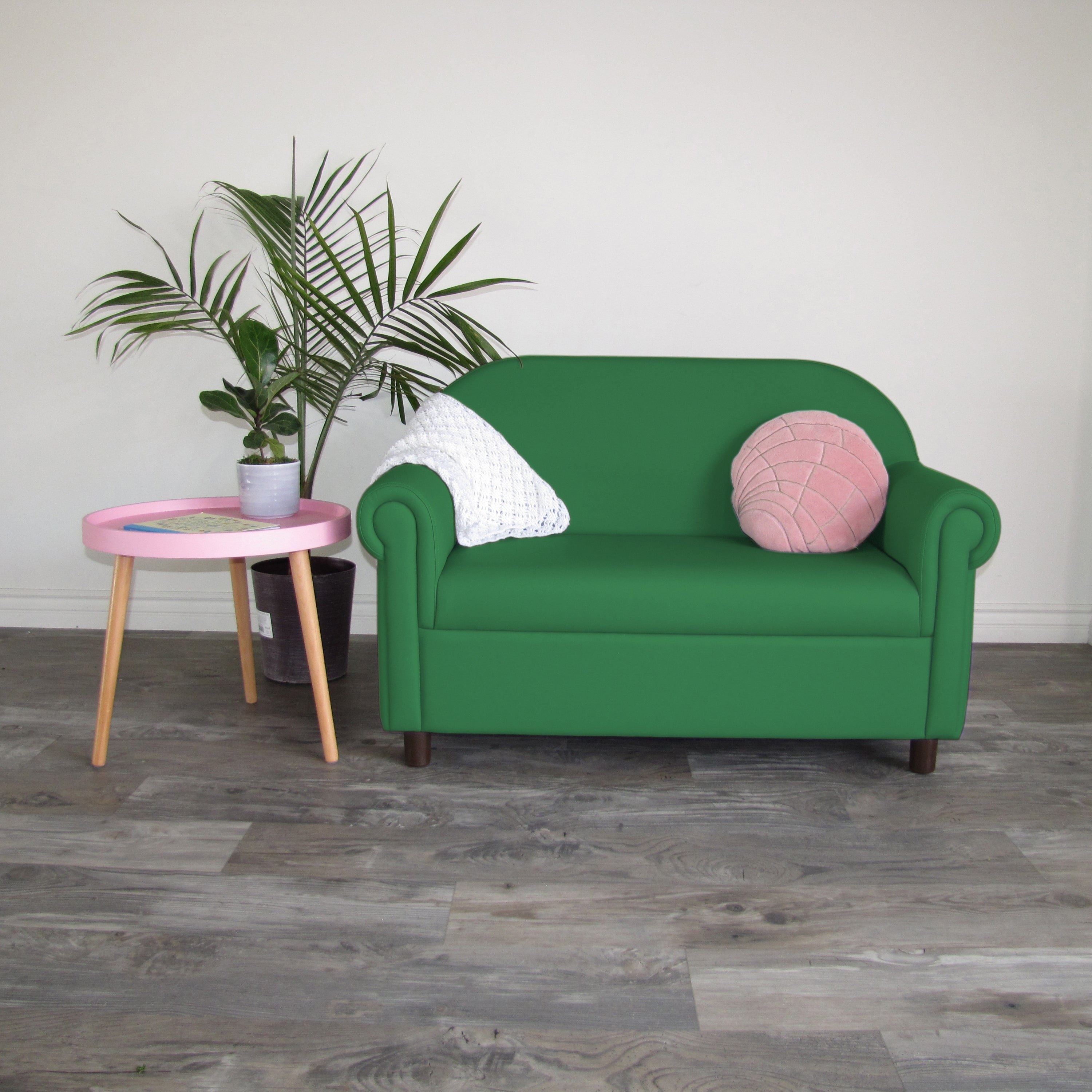 Little Lux Youth Sofa - Green