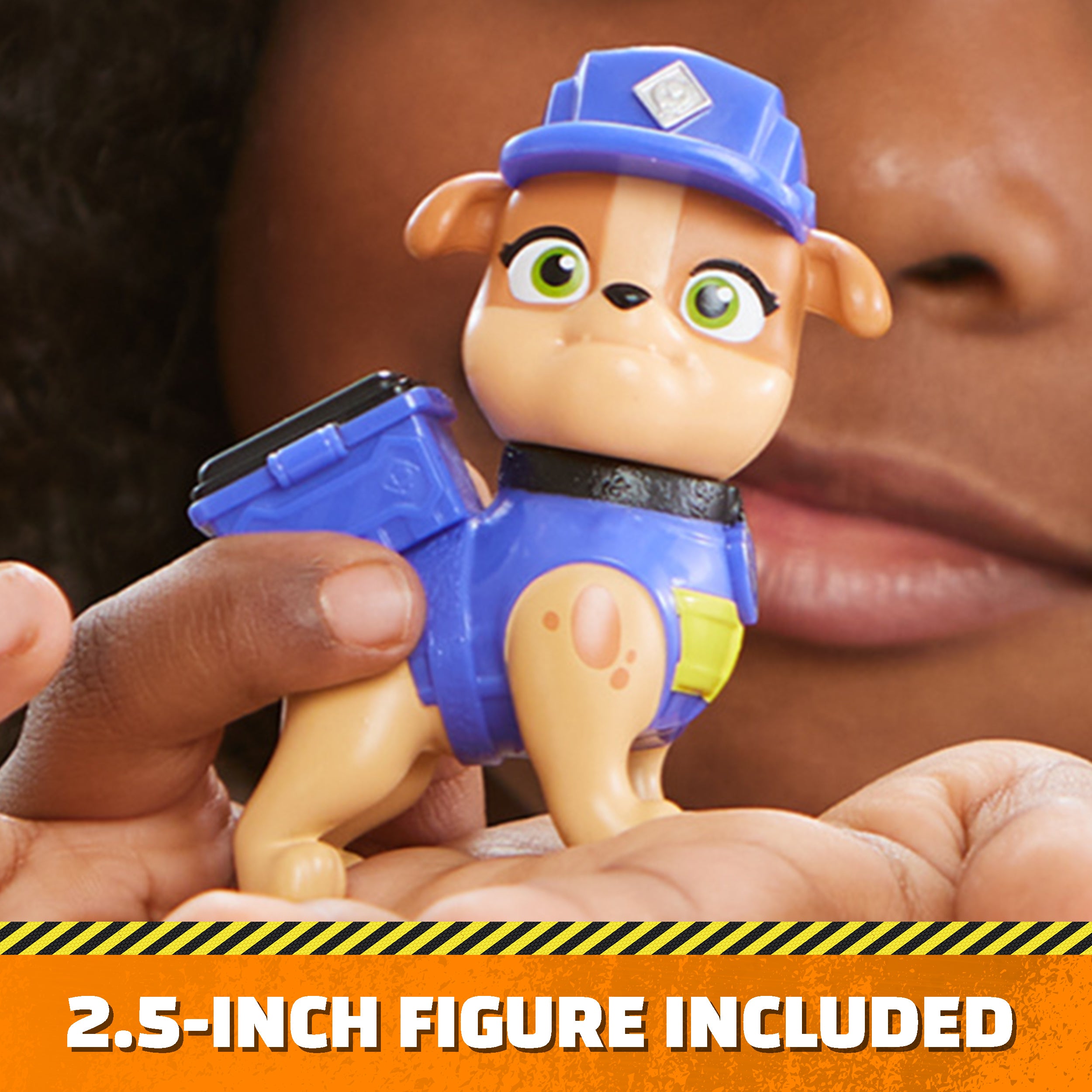 Rubble & Crew, Mix’s Cement Mixer Toy Truck with Action Figure and Movable Construction Toys, Kids Toys for Ages 3 and Up