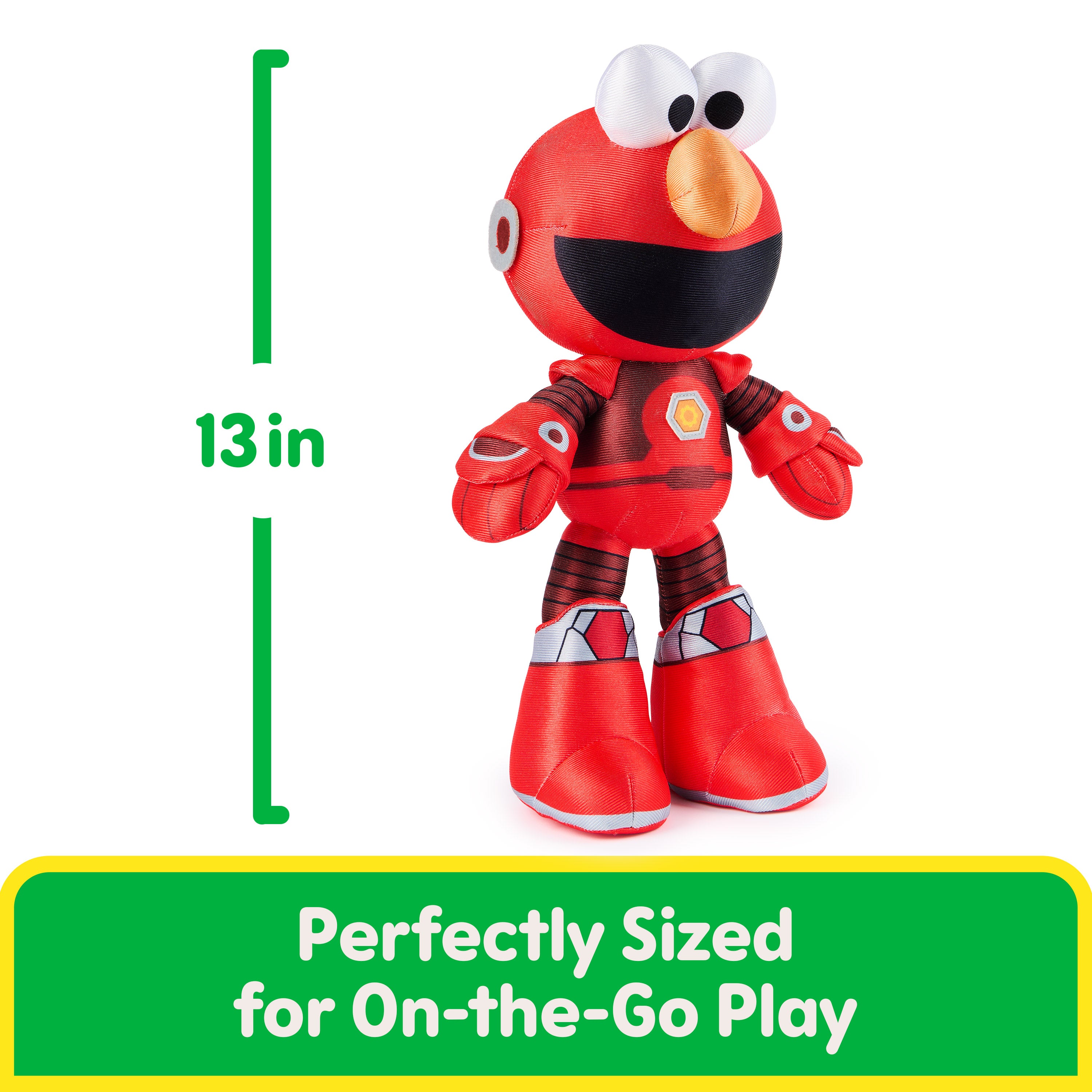 GUND Sesame Street Official Mecha Builder Elmo Plush, Stuffed Animal for Ages 1 and Up, 13"