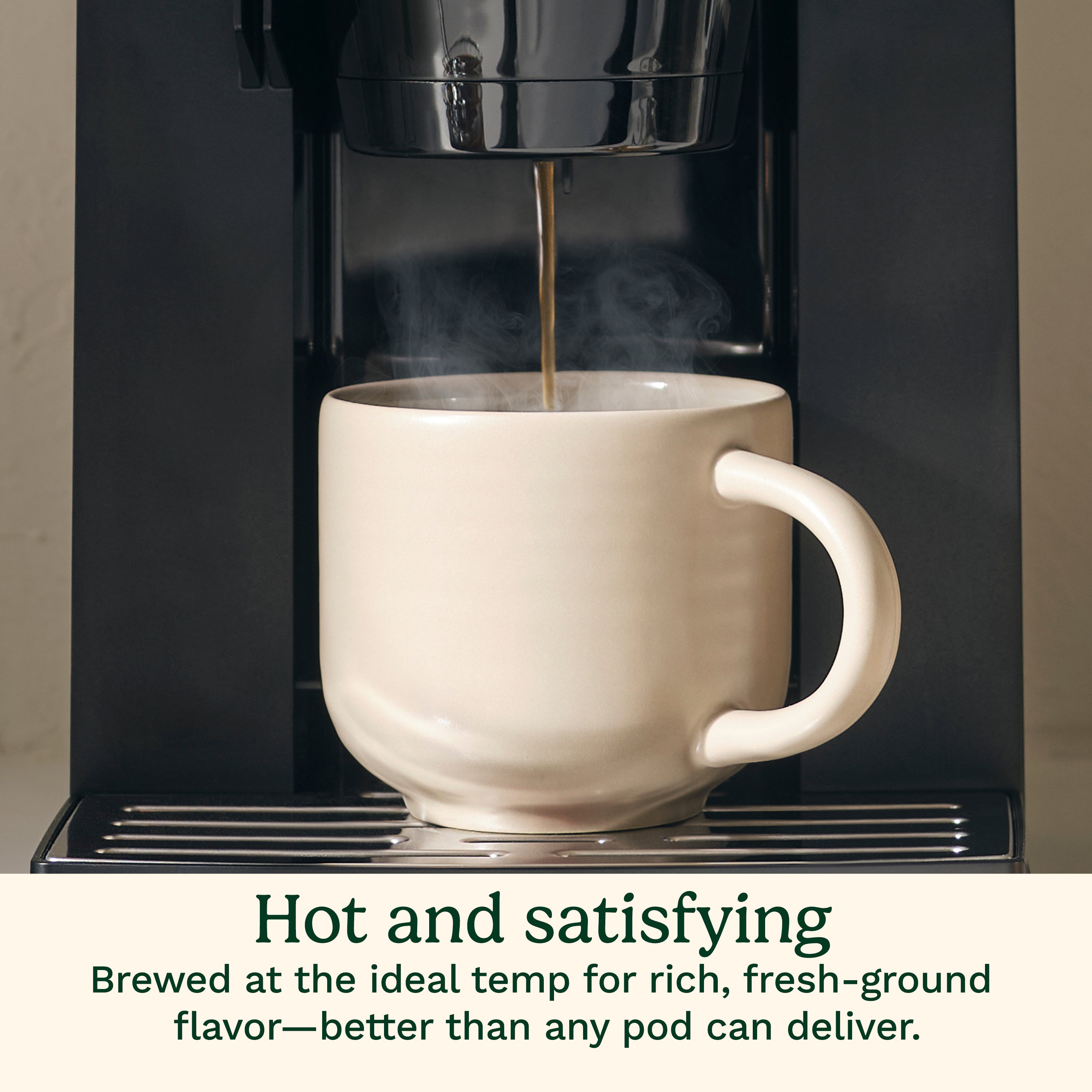 Custom Grind & Brew Single-Cup Coffee Maker