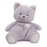 Baby GUND Oh So Snuggly Kitten Large Plush Stuffed Animal for Babies and Infants, Lavender, 12.5”