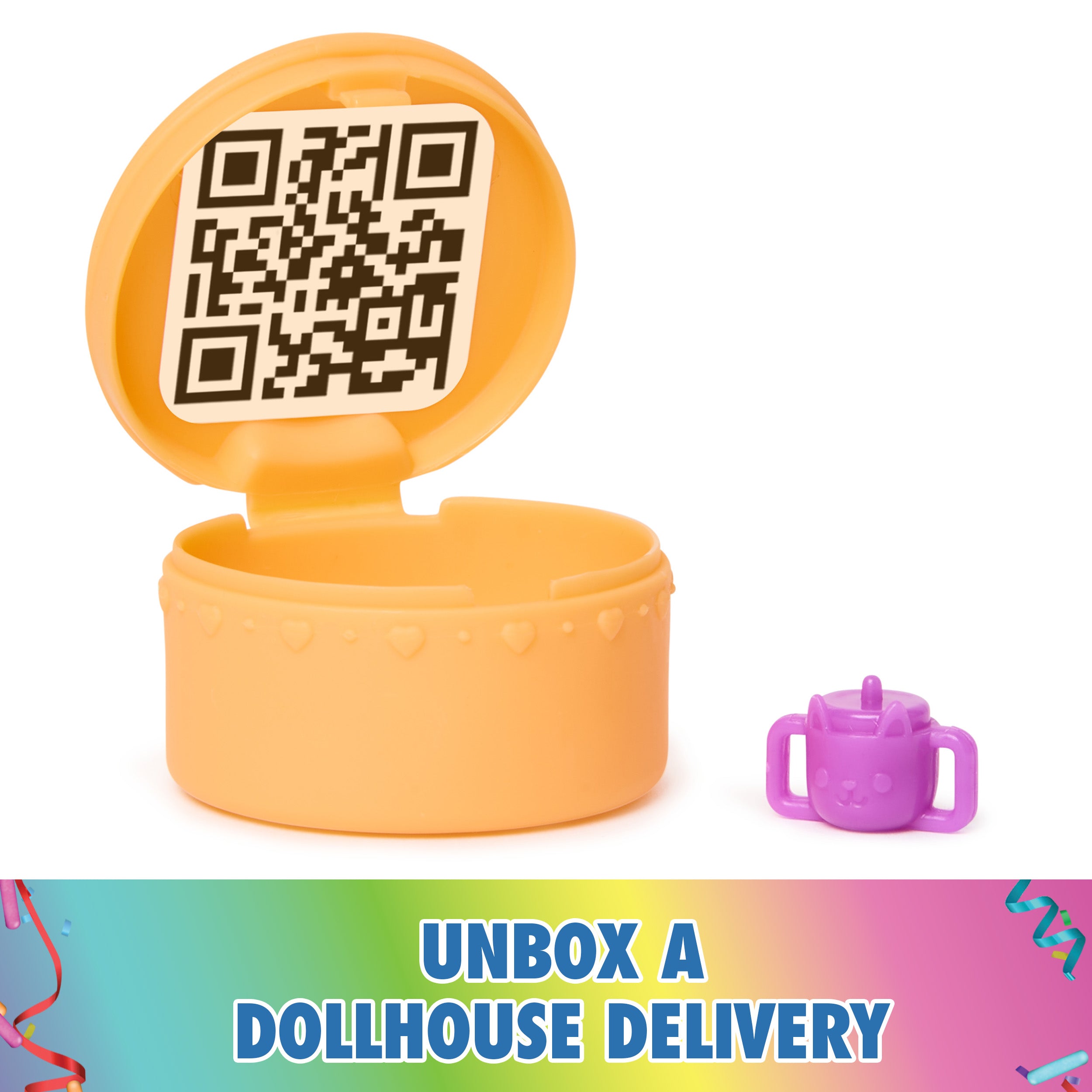 Gabby's Dollhouse Kitty Care Ear Purrfect Playroom – 17-Piece Playset with 4 Toy Figures, Dollhouse Furniture, Doll Accessories & Baby Doll Stuff for Kids Ages 3+