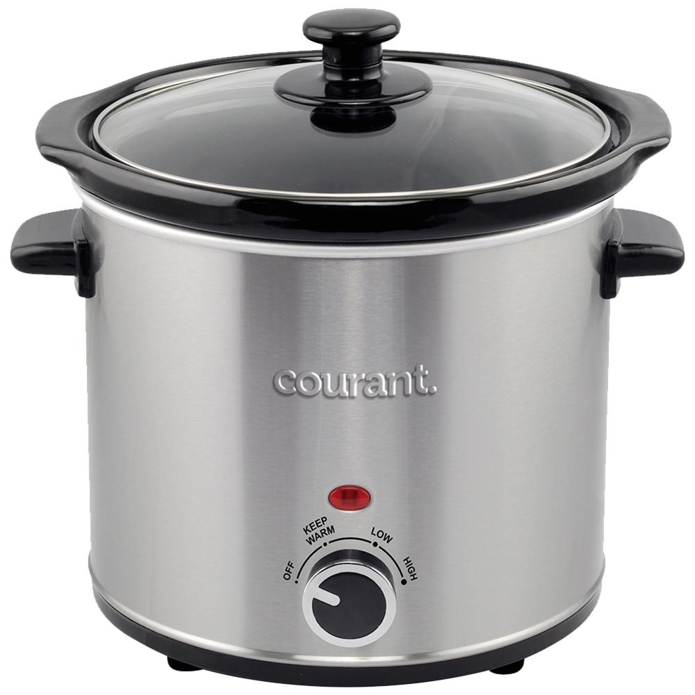 Courant Courant 3.2 Quart Slow Cooker - Stainless Steel