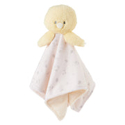 GUND Baby Sustainably Soft Duckling Lovey, Stuffed Animal Plush Blanket Made from 100% Recycled Materials, for Babies and Newborns, Yellow/Cream, 10”