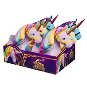 Unicorn Academy Official Wildstar, River and Leaf Plush Toys, Unicorn Stuffed Animals for Ages 1 & Up Assorted Styles, 7”