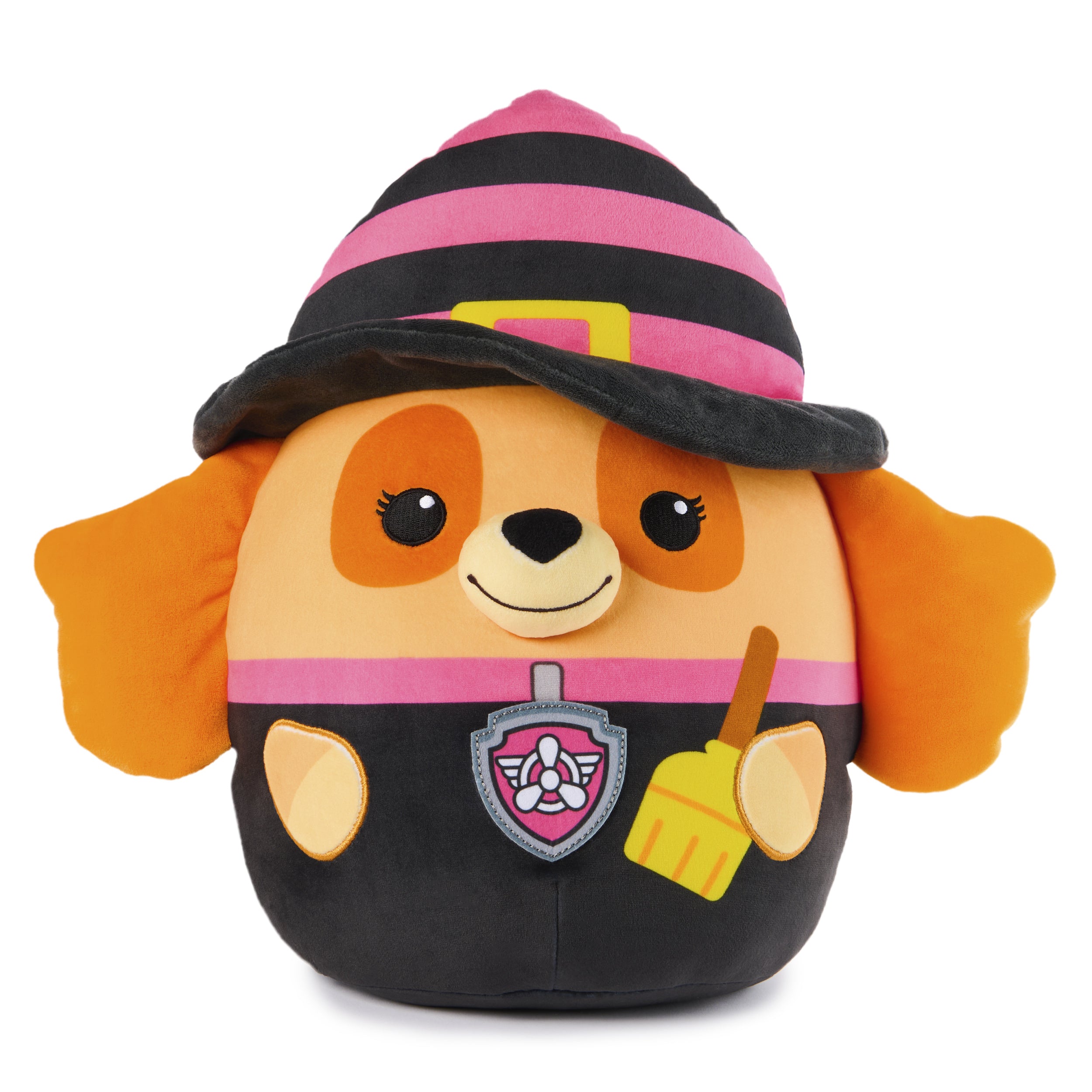 PAW Patrol Witch Skye Squish Plush, Official Toy from the Hit Cartoon, Special Edition Squishy Stuffed Animal for Ages 1 and Up, 12”