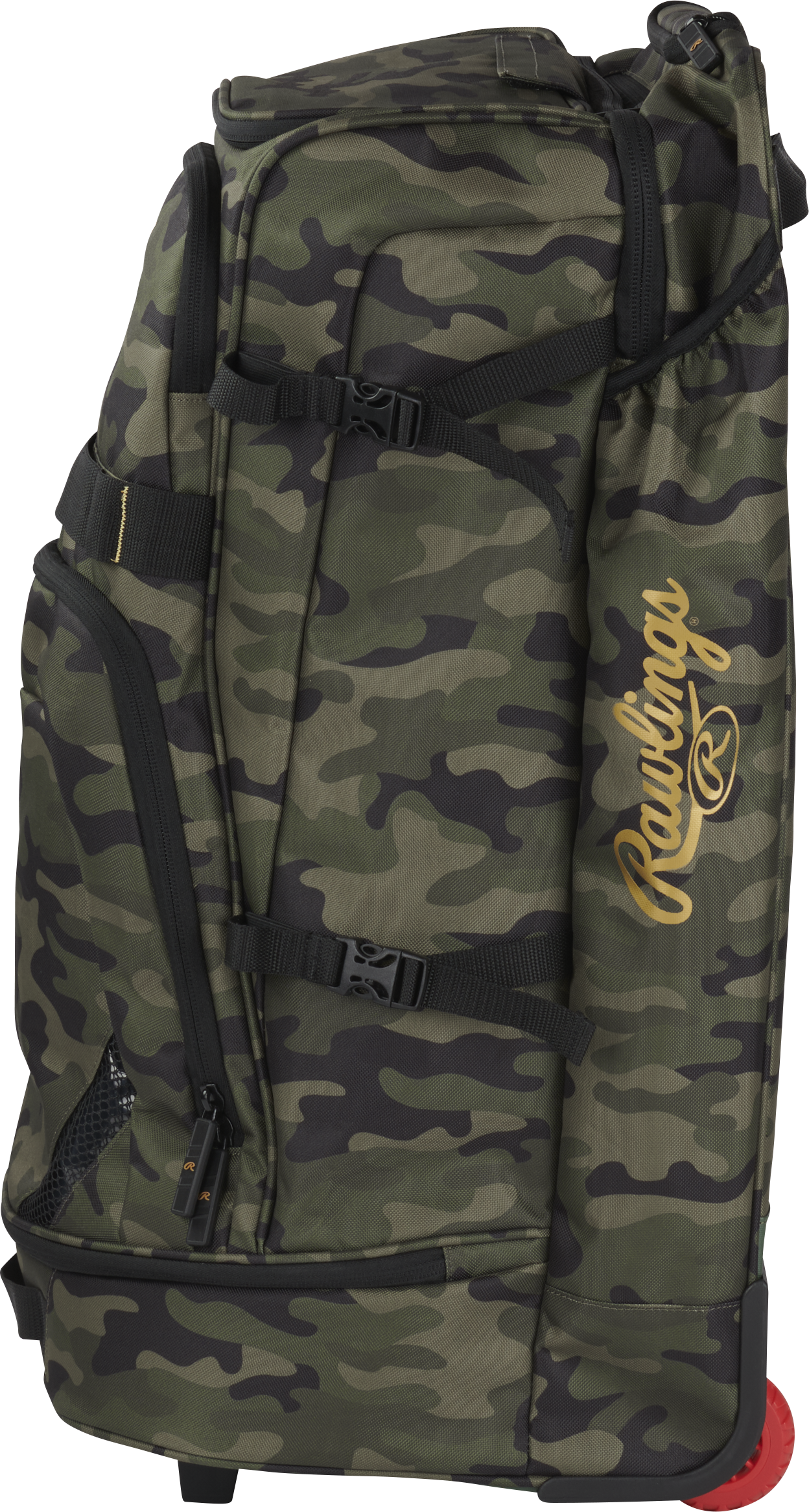 Rawlings Gold Collection Wheeled Bag - Military Green Camo