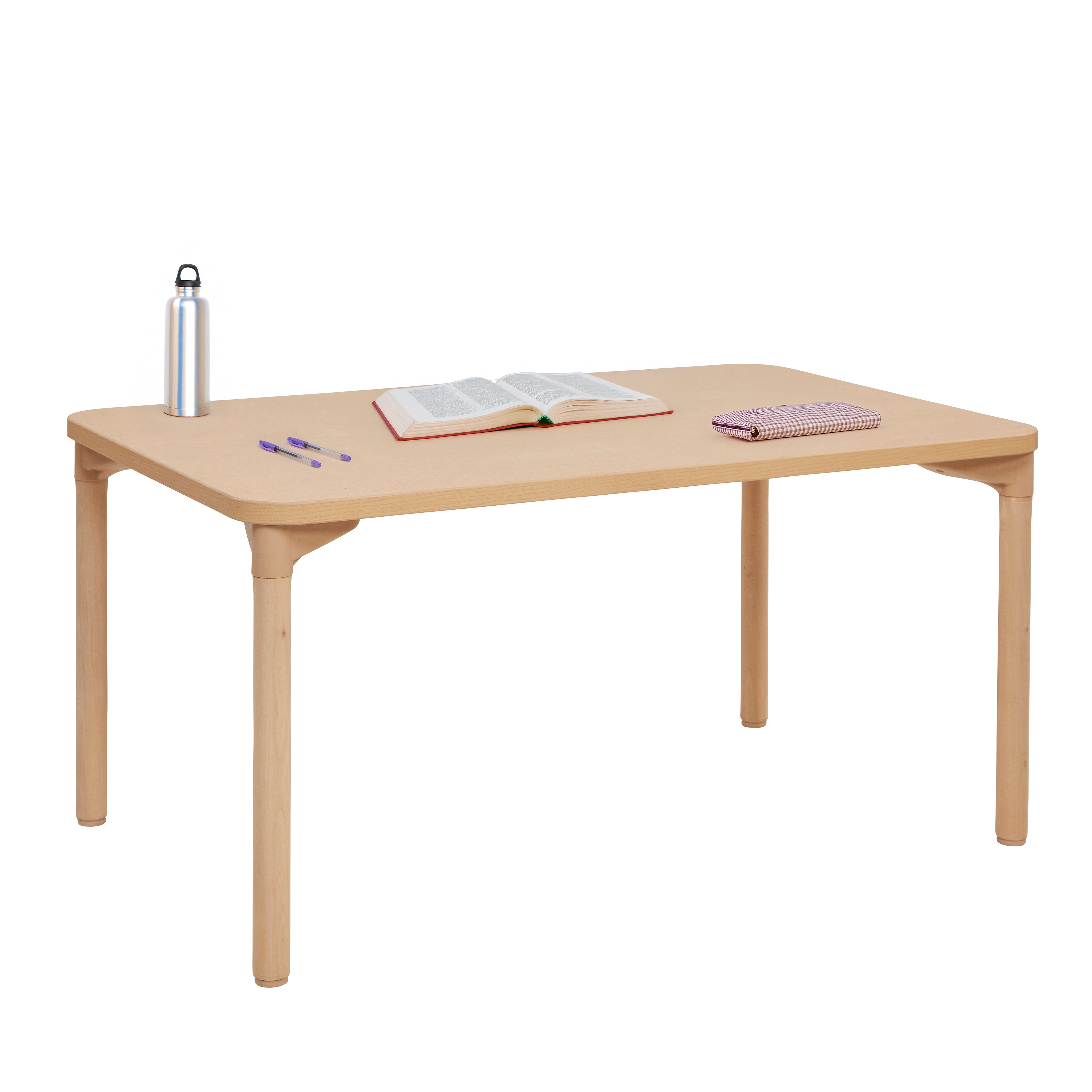 30" x 48" Rectangle All-Purpose Activity Table with 26" Wood Legs