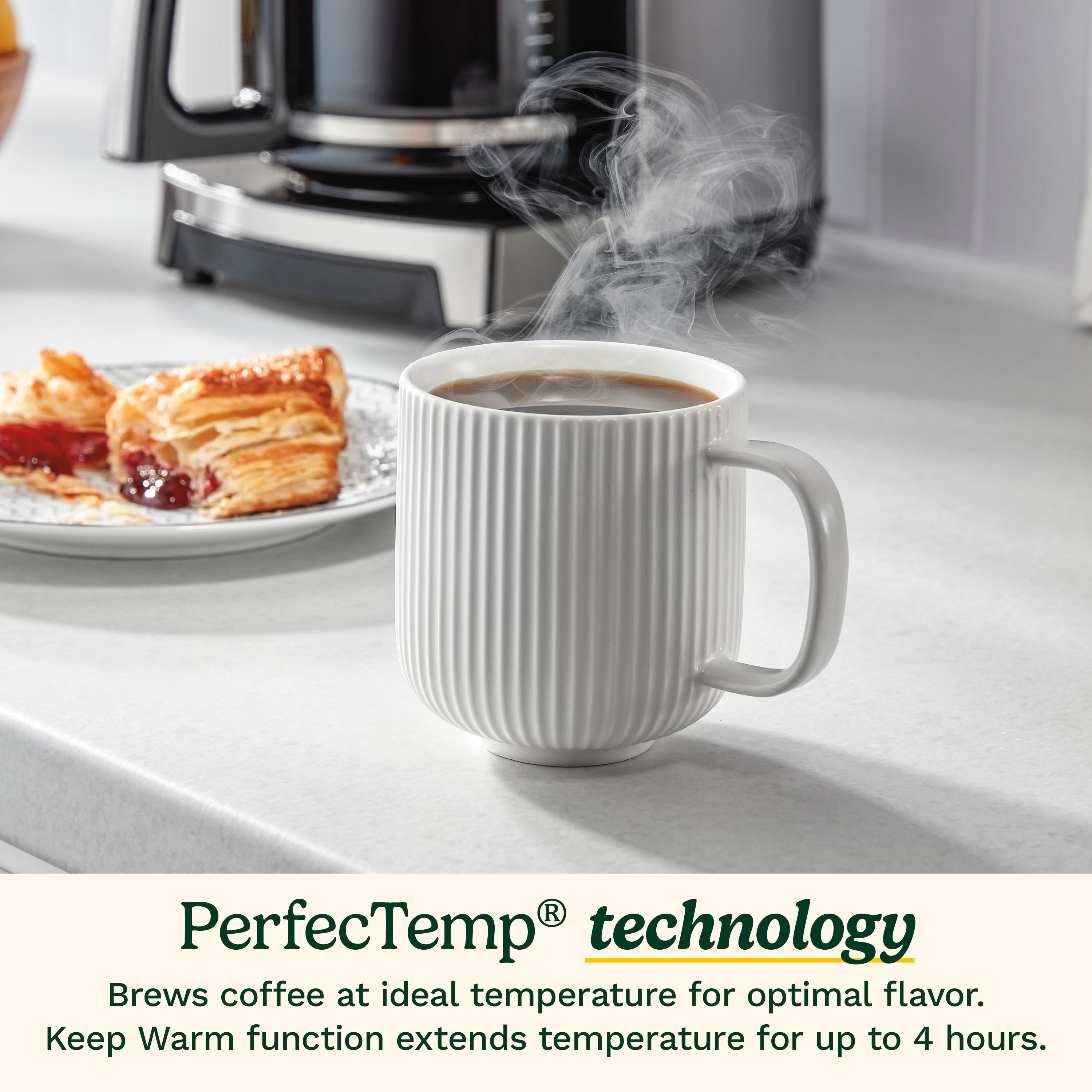 14-Cup PerfecTemp® 14-Cup Coffee Maker with Over Ice - Stainless Steel