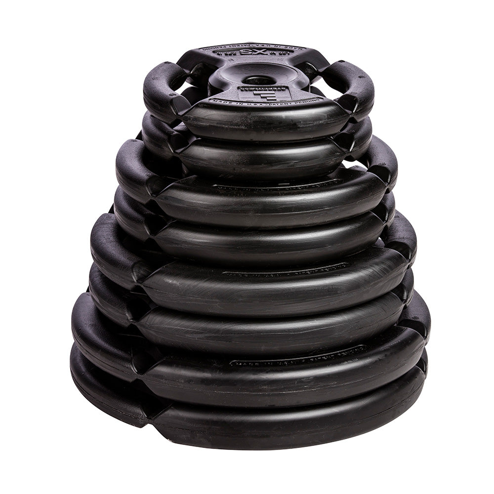 The Step Fitness 60 Lb Deluxe Weight Set