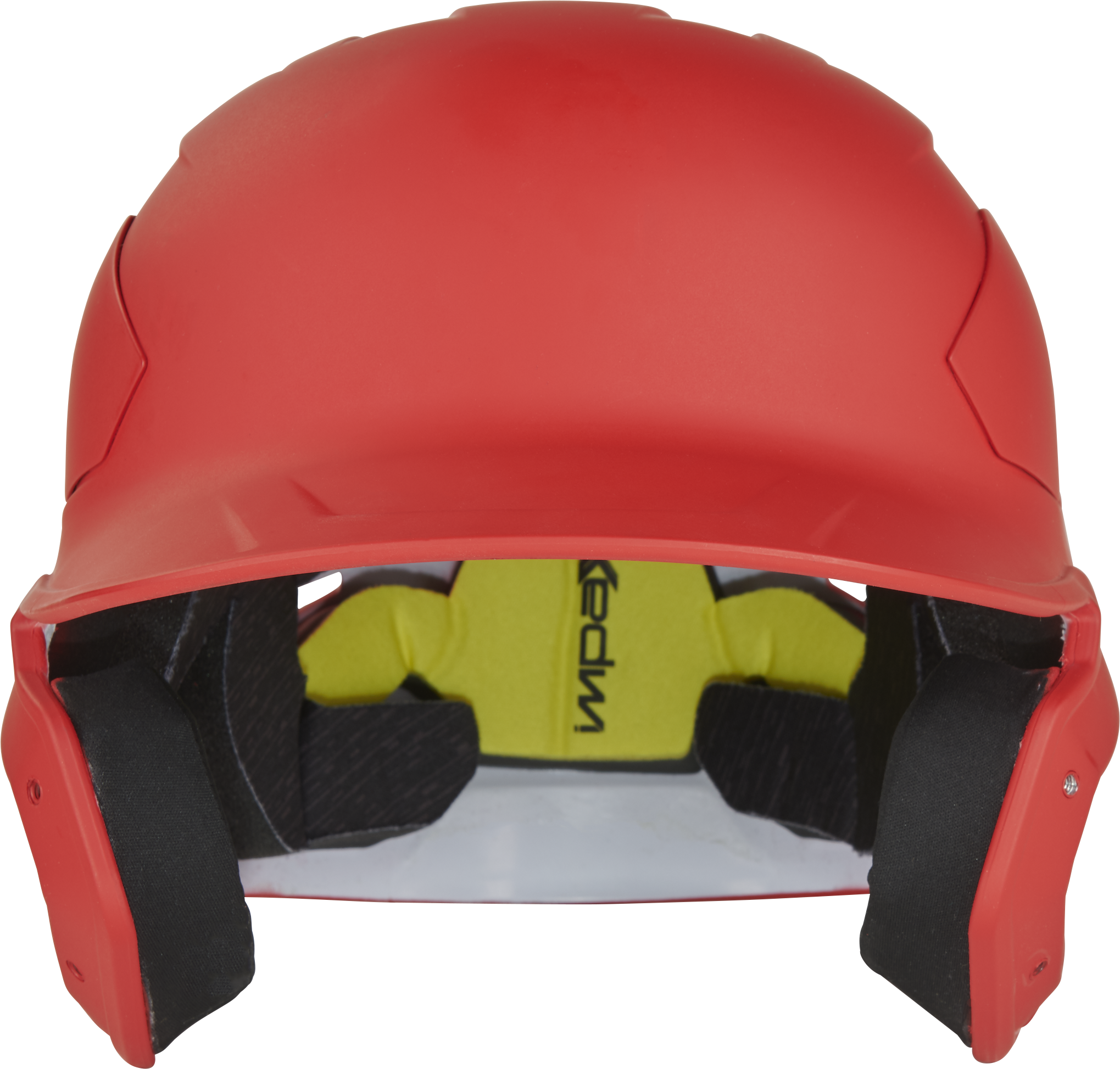 Rawlings Mach Carbon Adult 1-Tone Baseball Helmet - Small - Scarlet
