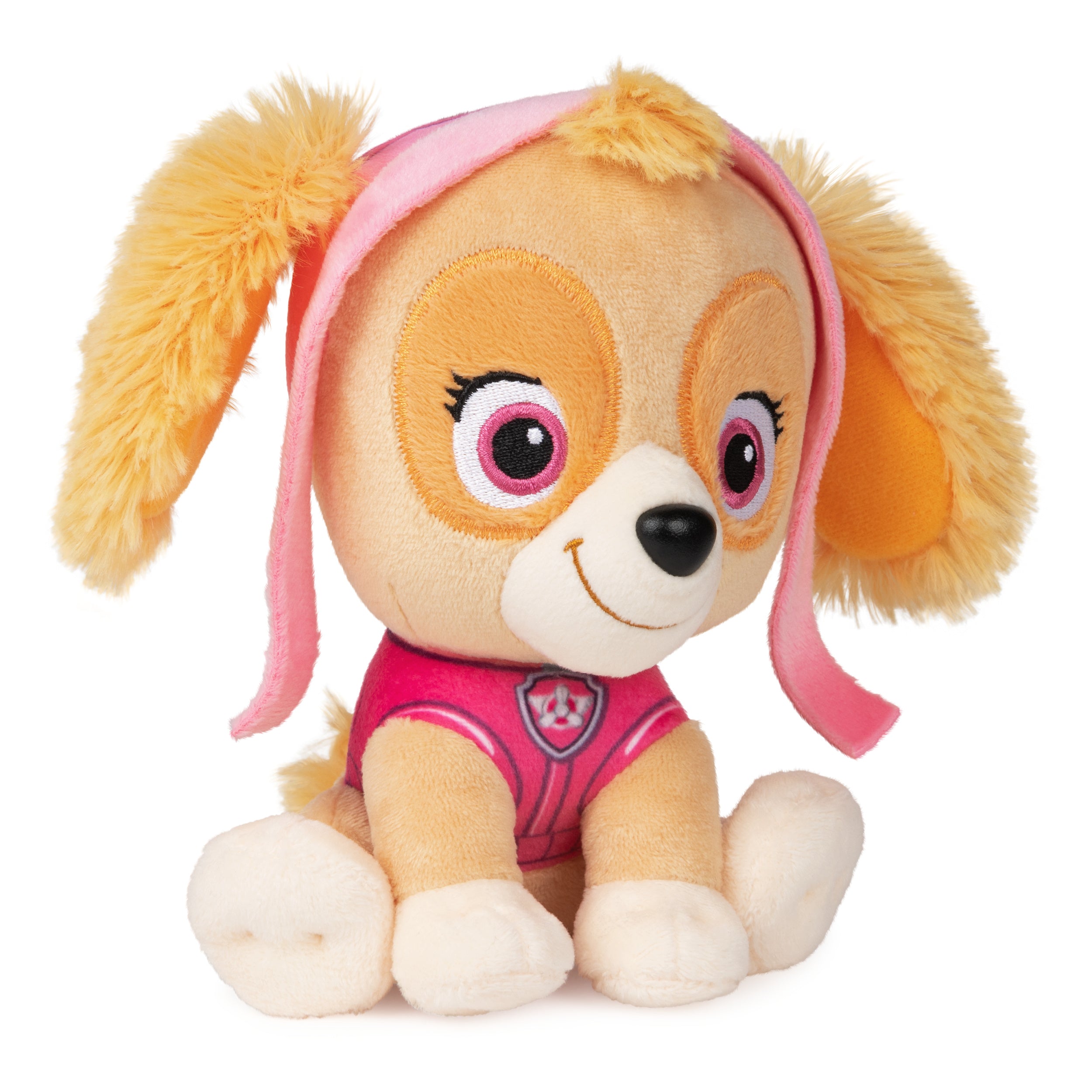 GUND Official PAW Patrol Skye in Signature Aviator Pilot Uniform Plush Toy, Stuffed Animal for Ages 1 and Up, 6" Styles May Vary