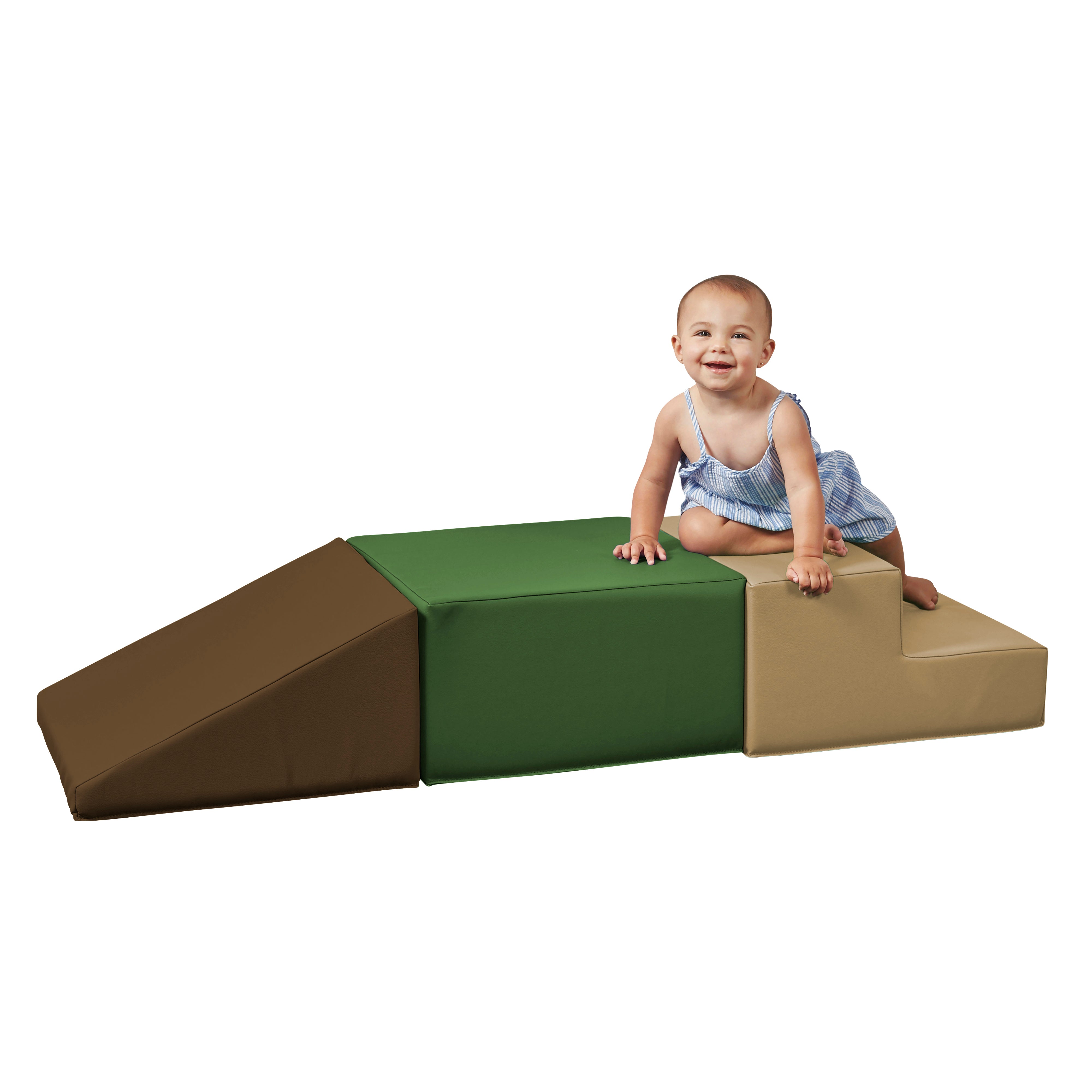 SoftScape Toddler Playtime Climber - Earthtone