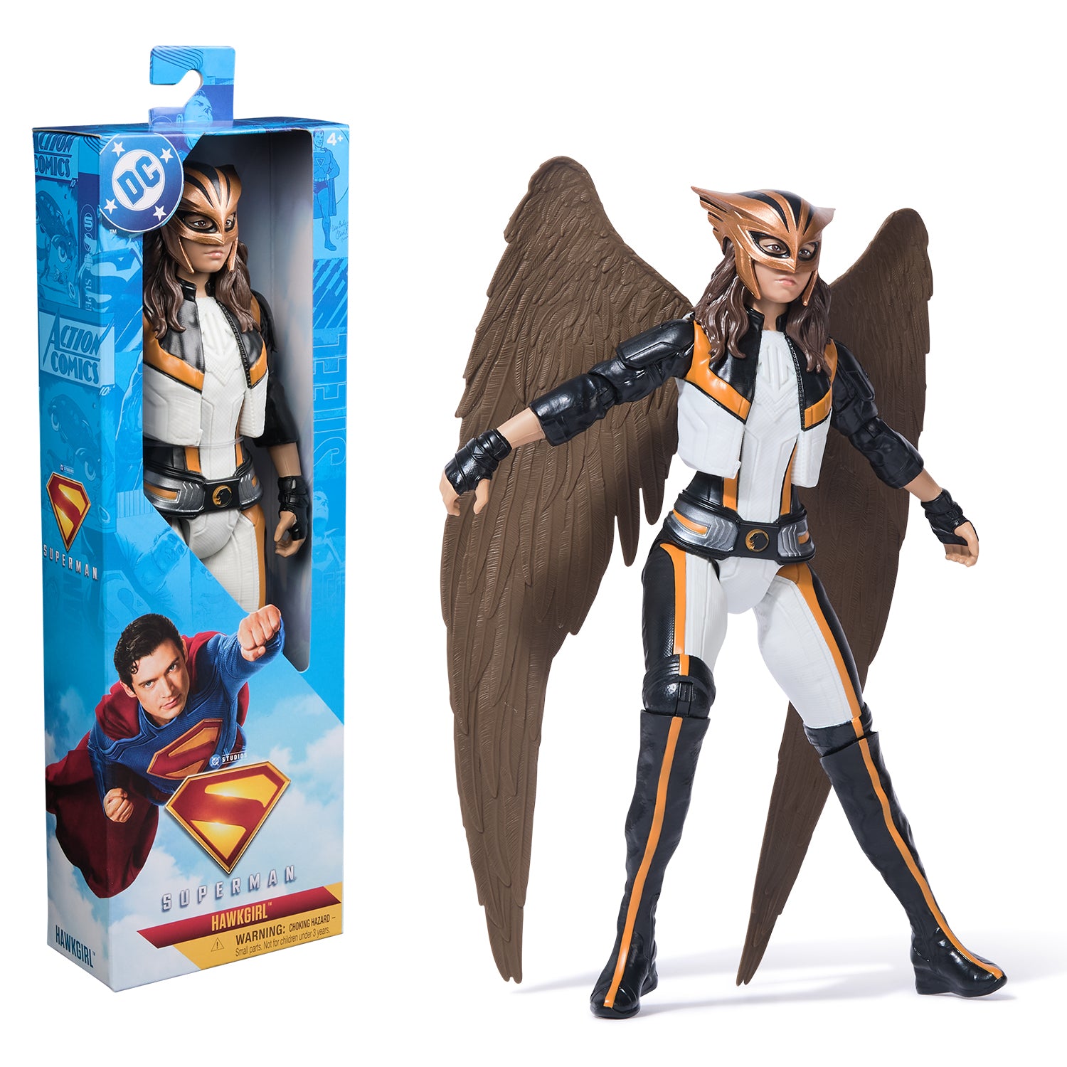 DC Comics, SUPERMAN 12-inch Superhero Action Figure, For Ages 4 and up Styles May Vary