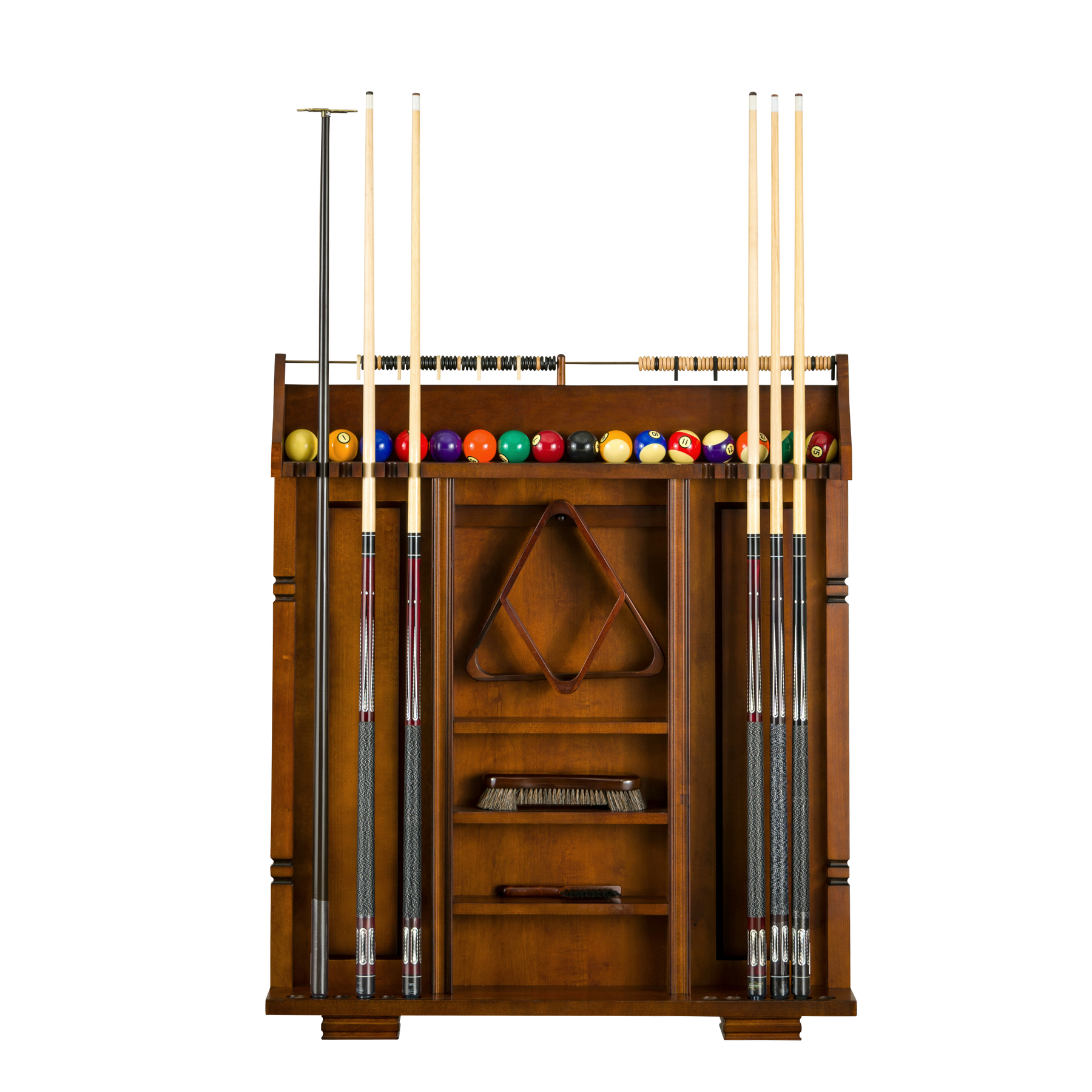 American Heritage® Providence Rack, Sable (cues and balls not included)