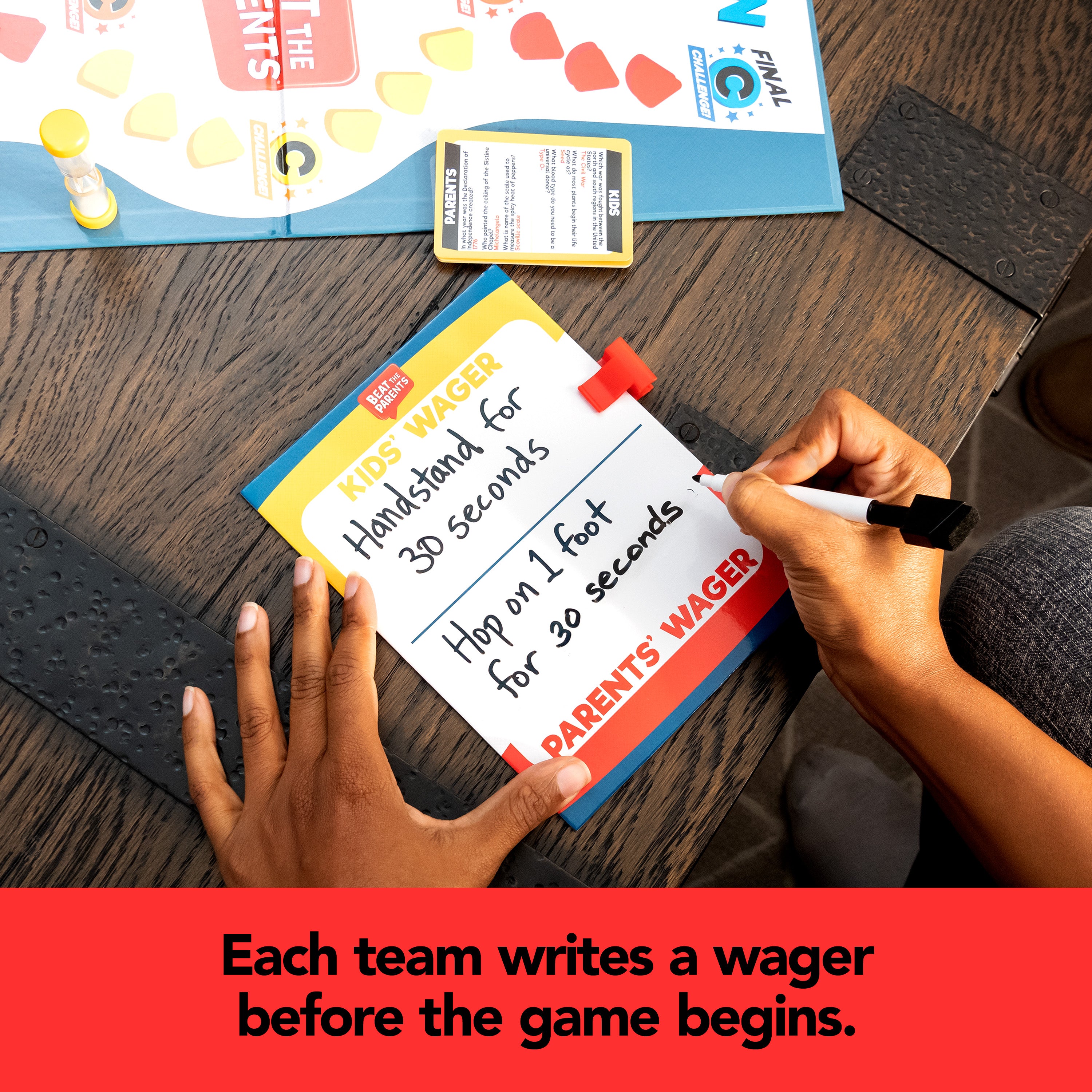 Spin Master Games, Beat the Parents Classic Family Trivia Game, Kids vs Parents for Ages 6 and up