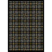 Saint Andrews 3'10" x 5'4" area rug in color Flannel Gray