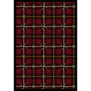 Saint Andrews 10'9" x 13'2" area rug in color Lumberjack Red