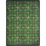Saint Andrews 3'10" x 5'4" area rug in color Pine