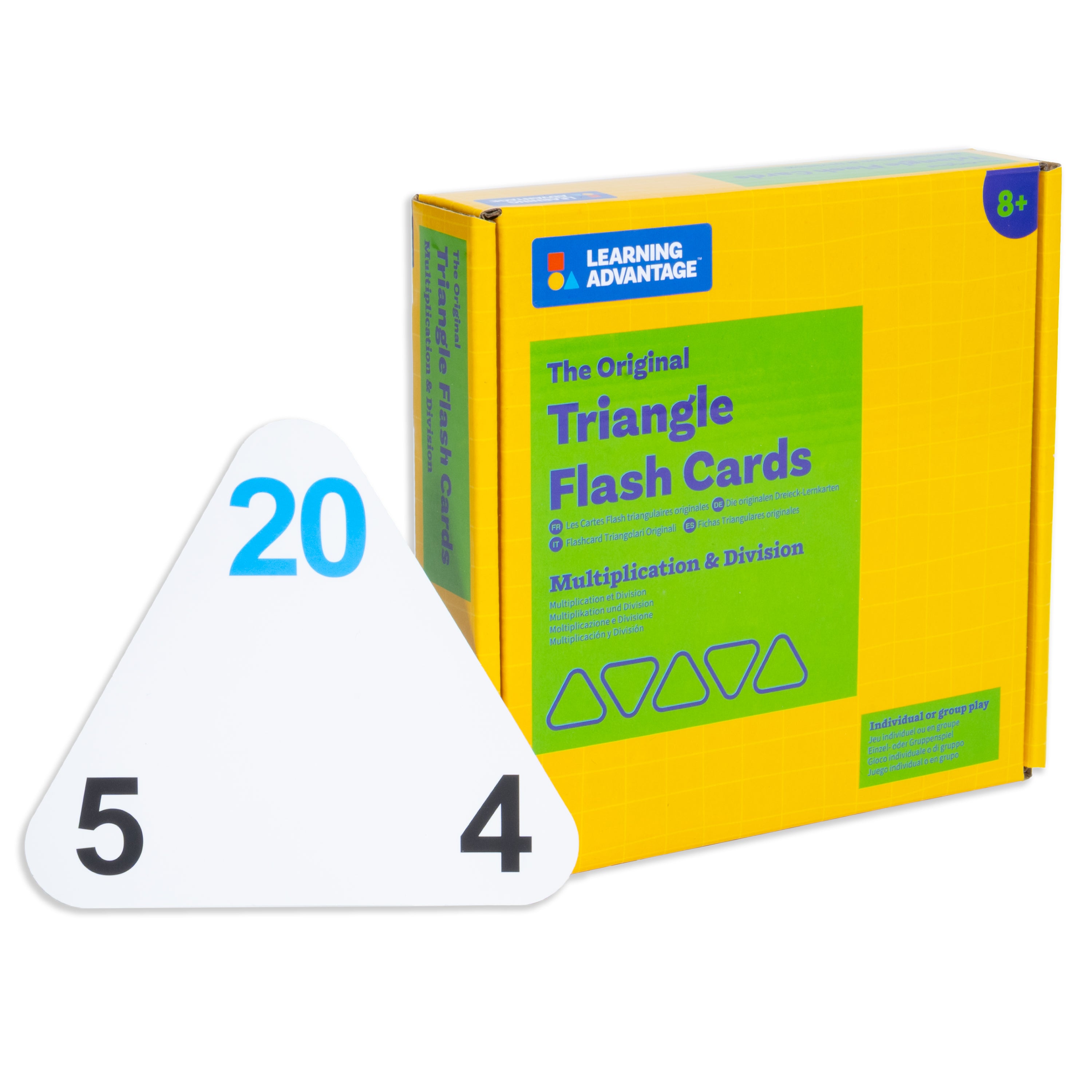 The Original Triangle Flash Cards - Multiplication & Division