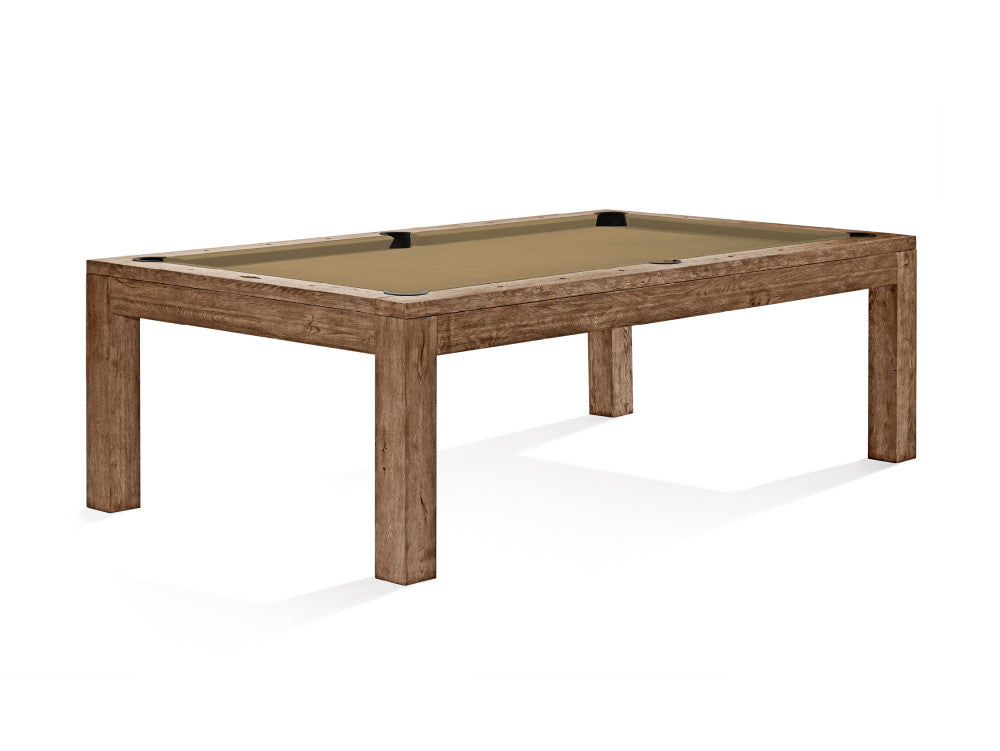 Sanibel 8' Rustic Dark Brown, Pool Table - 90"L x 52"W x 32"H