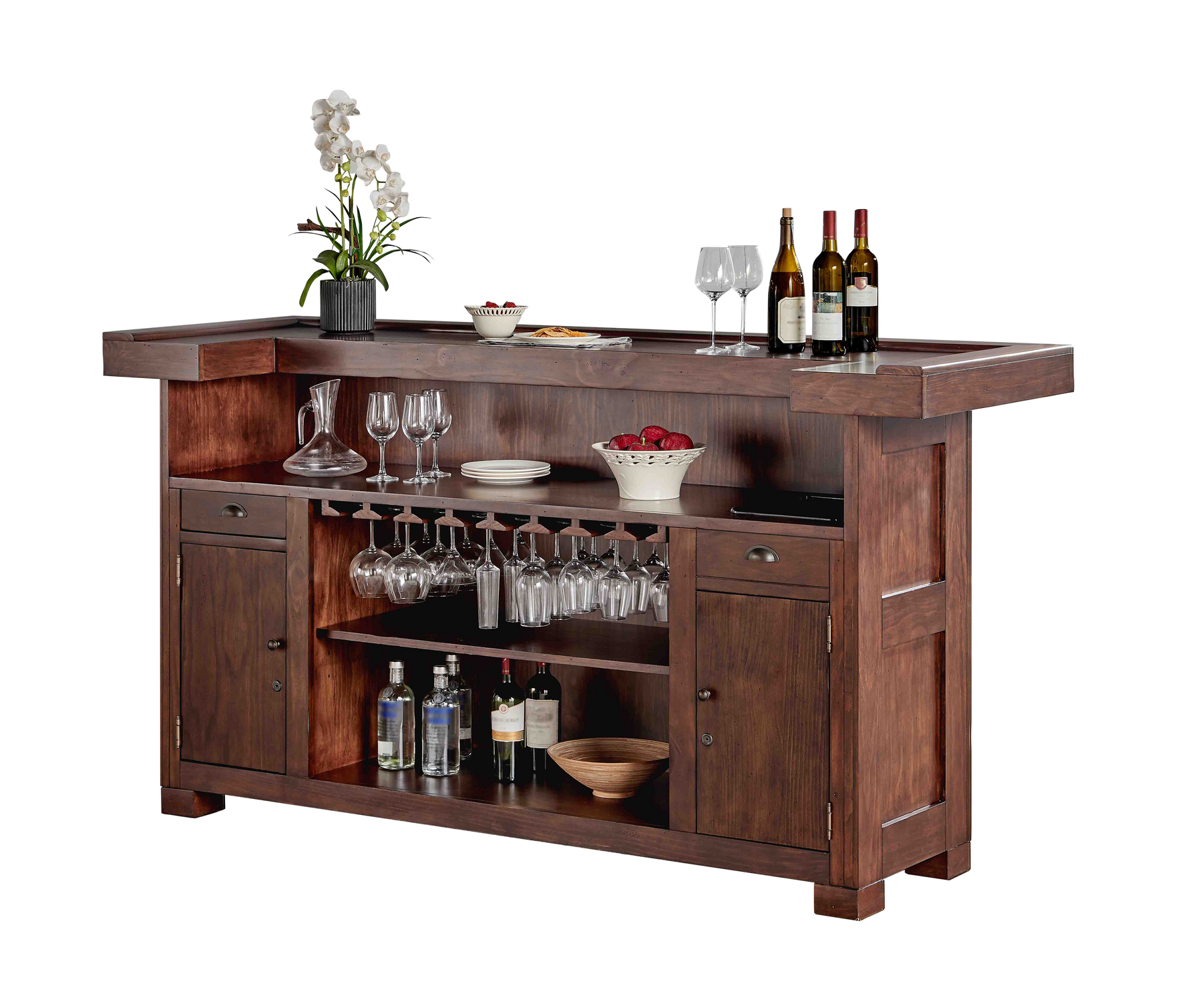 American Heritage® Savannah Home Bar (Sable)