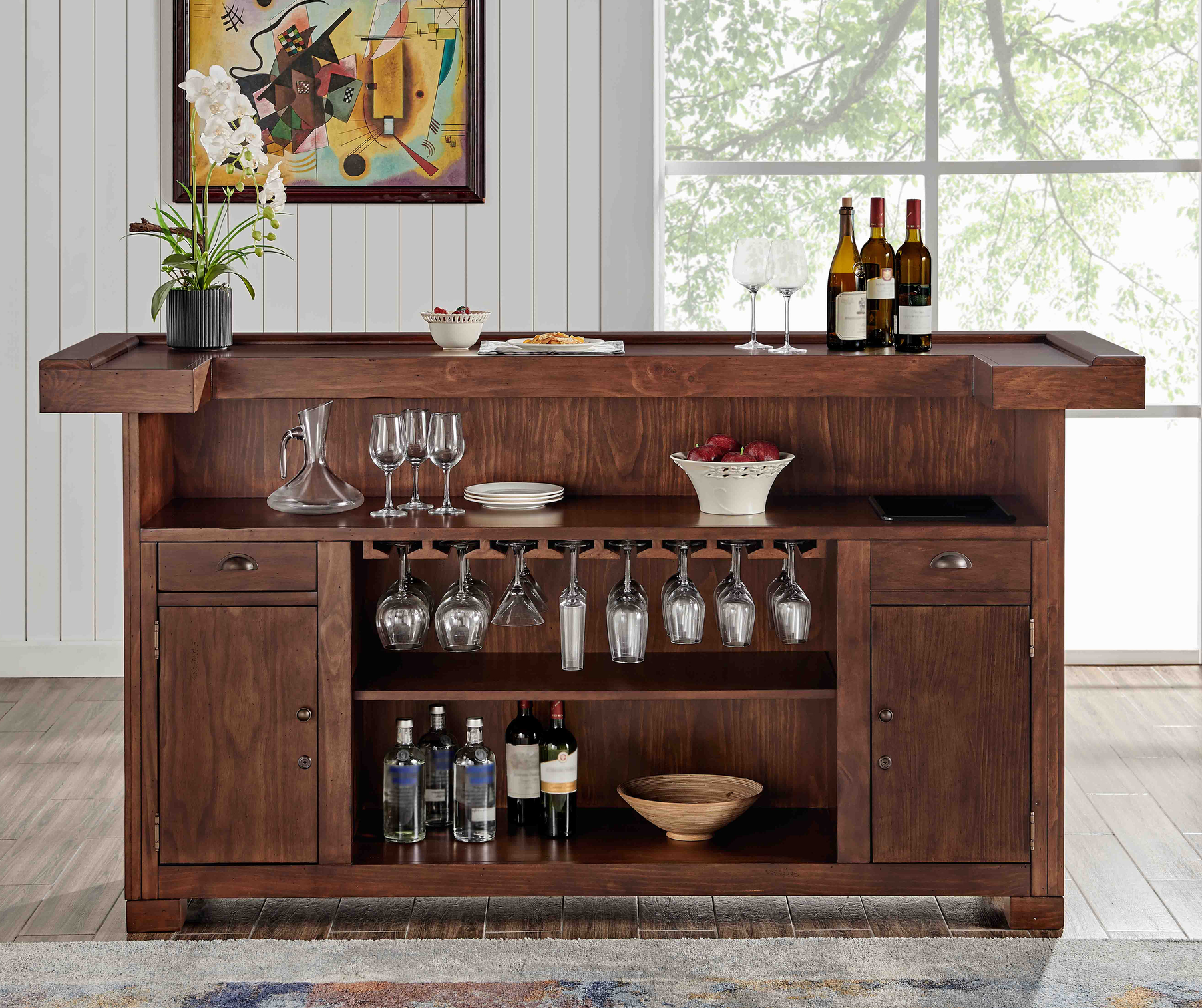 American Heritage® Savannah Home Bar (Sable)