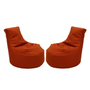 Element Paddle Out Bean Bag, 2-Piece - Burnt Orange