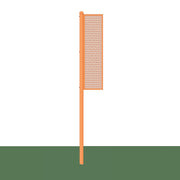 Foul Poles - 12 ft. - Softball (Collegiate) (Semi-Permanent) (White)