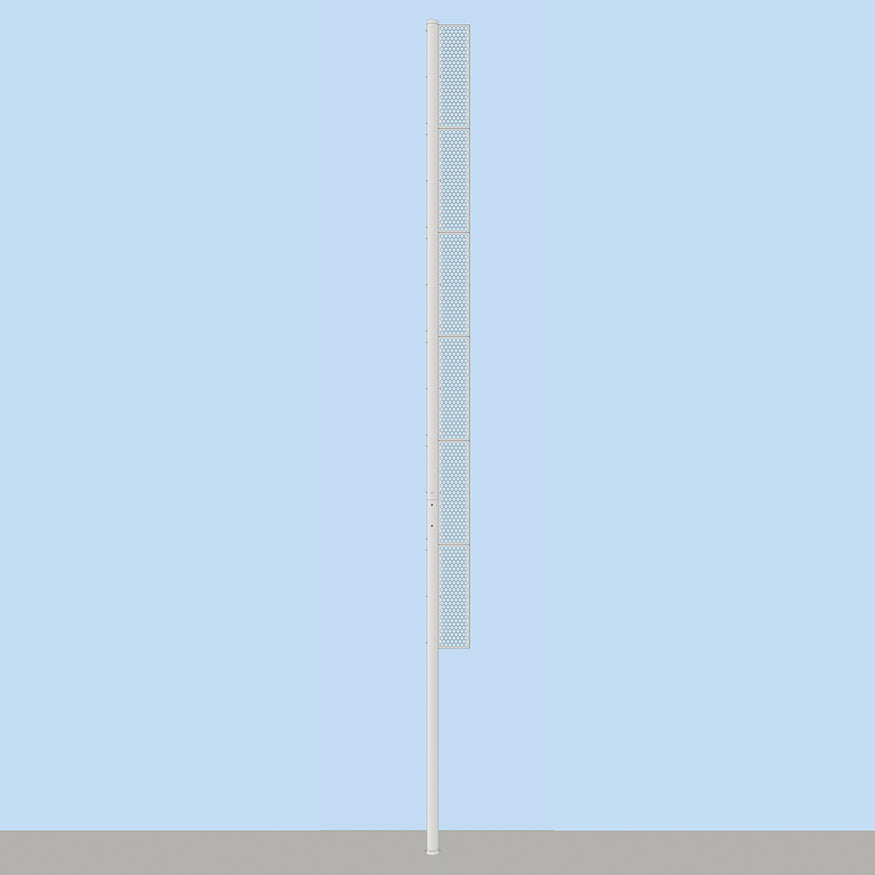 Foul Poles - 40 ft. - Softball (Professional) (Semi-Permanent) (Orange)