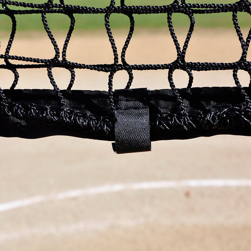 Pitcher 's Screen Replacement Net (7 ft. x 7 ft.) - Softball  (Black)