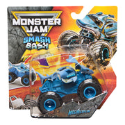 Monster Jam Smash & Bash, 1:64 Die Cast Repairable Monster Truck, Kids Toys for Boy and Girls Ages 3 and up Styles May Vary