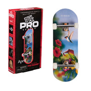 Tech Deck, April Pro Series Finger Board with Storage Display, Built for Pros; Authentic Mini Skateboards, Kids Toys for Ages 6 and up