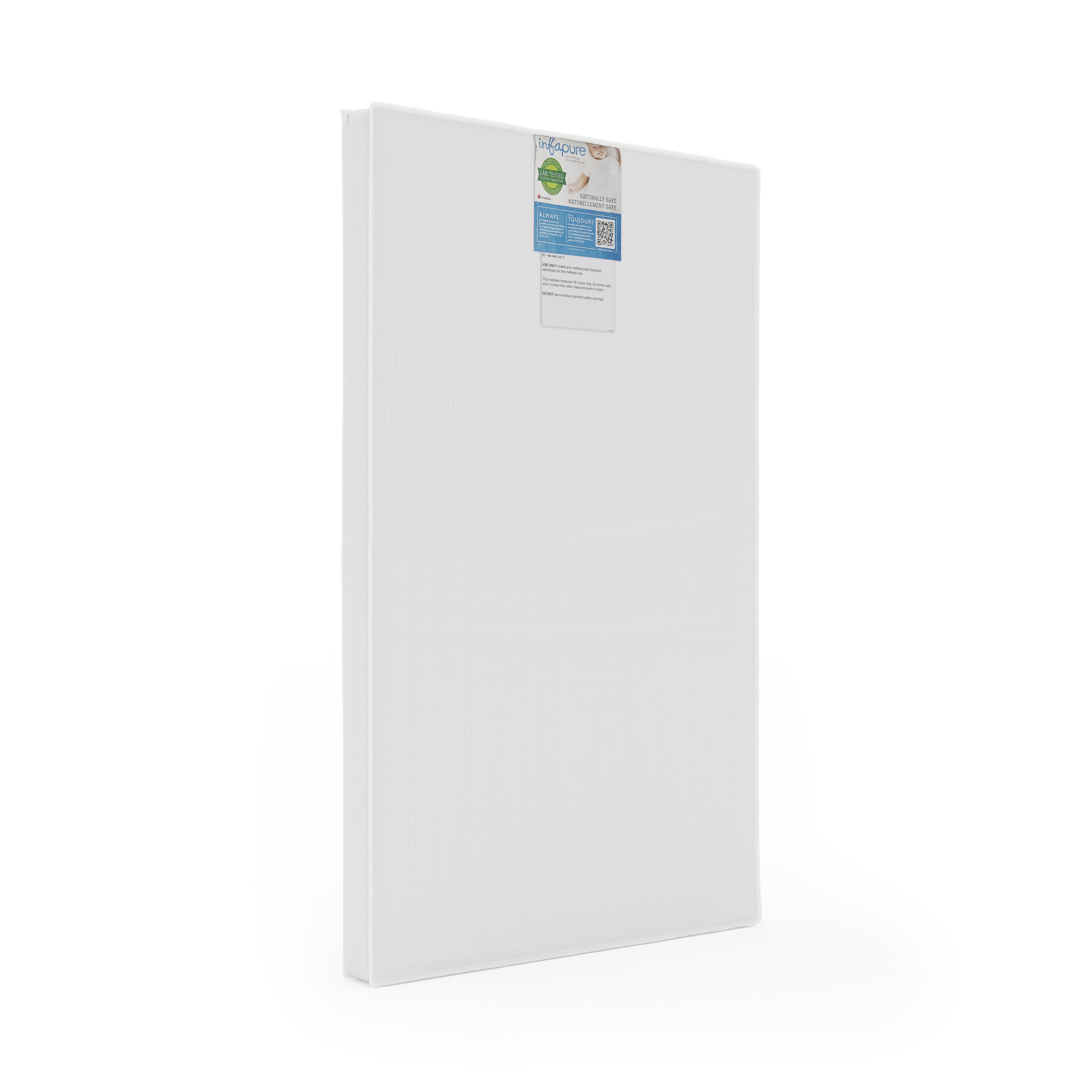 InfaPure 2" Compact-Size Foam Mattress