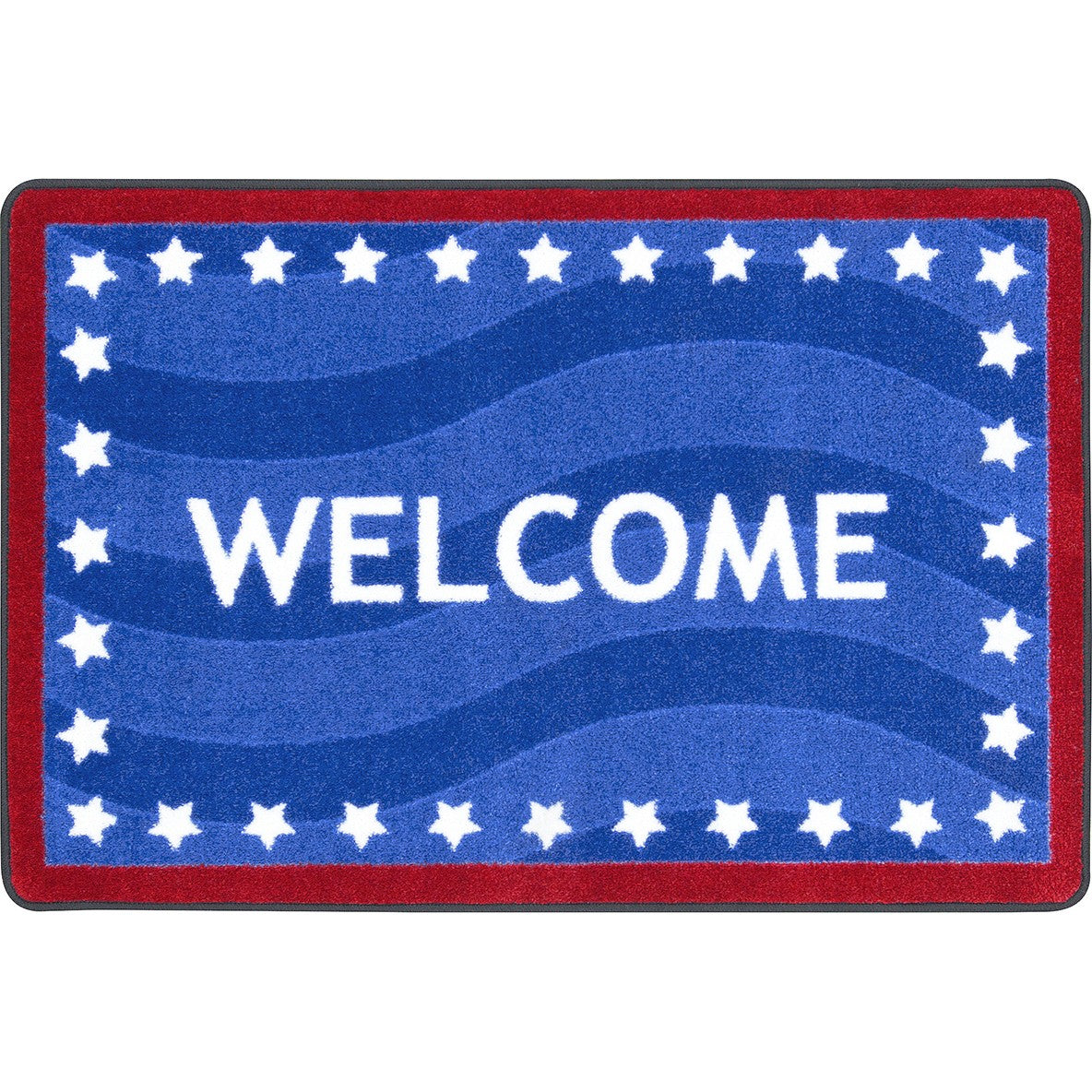 Pride of Country 2'8" x 3'10" area rug in color Multi
