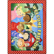 School Days 5'4" x 7'8" area rug in color Multi