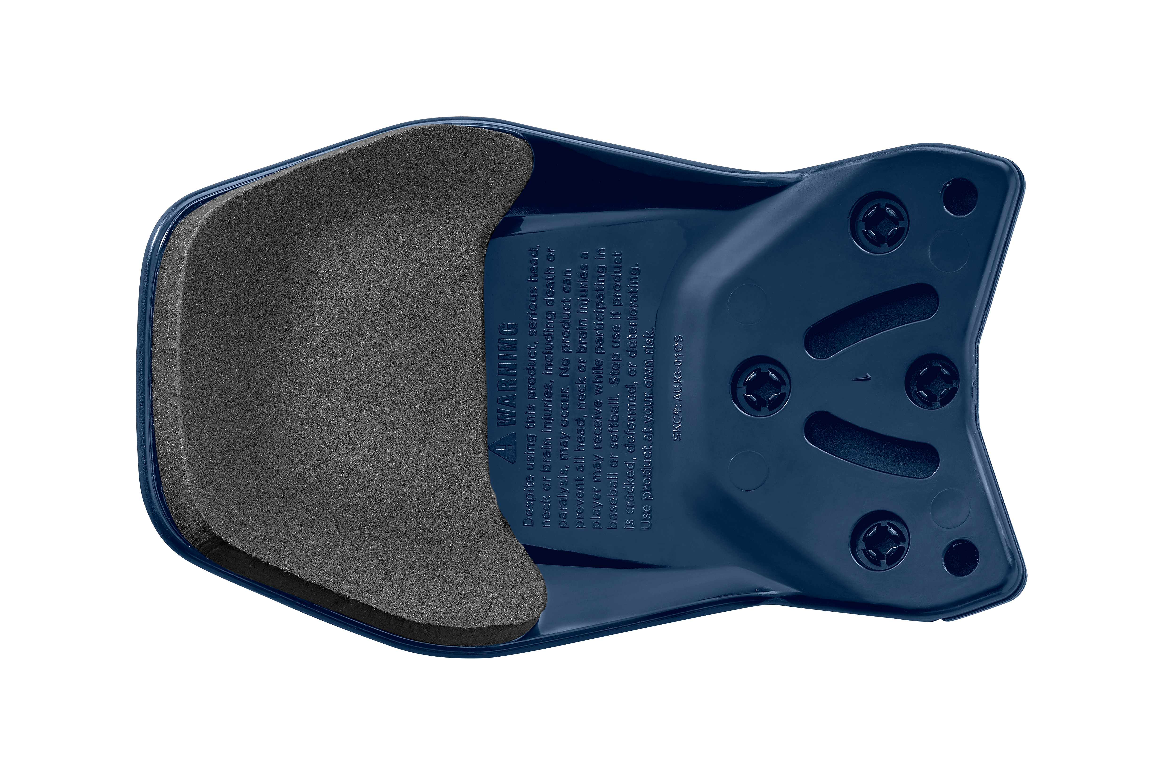 Easton Multi-Adjust Matte Jaw Guard - Navy