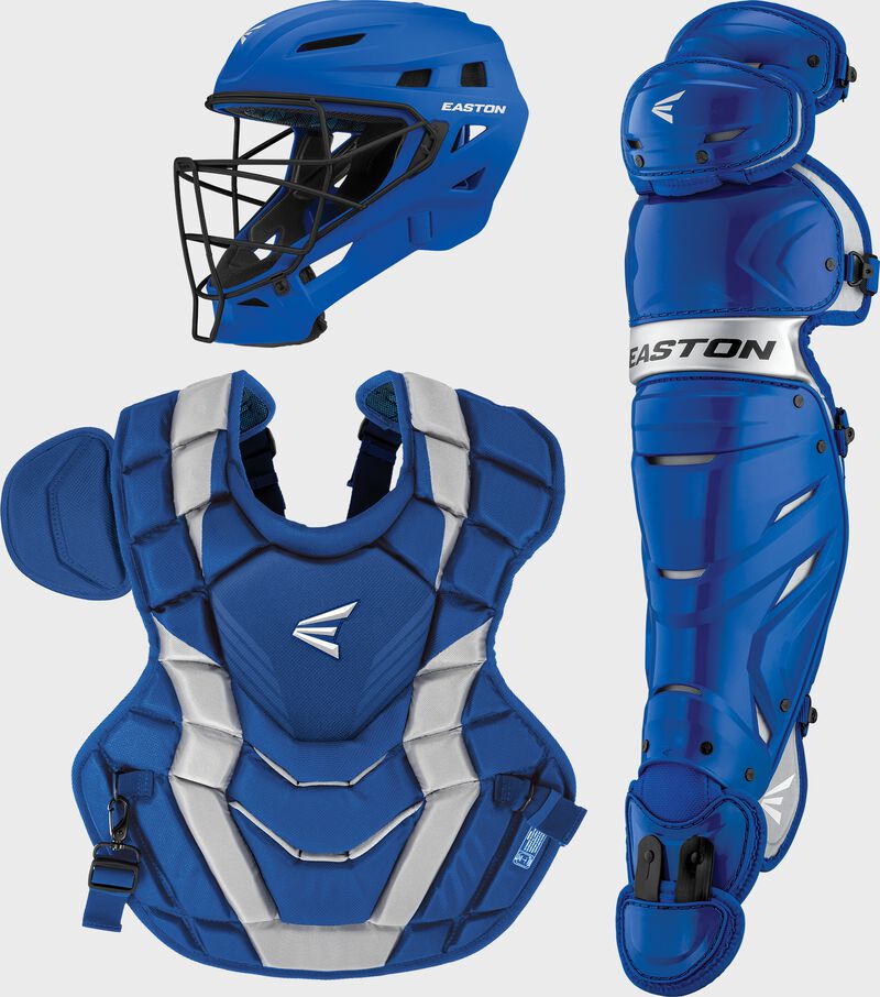 Easton Elite X Adult Catchers Box Set - Royal