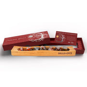 7-Set Crimson Grove Red Resin with Thuja Sutchuenensis Wood and White