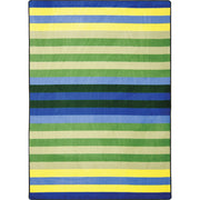 Sea Glass 5'4" x 7'8" area rug in color Multi