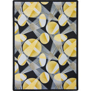 Searchlight 10'9" x 13'2" area rug in color Charcoal