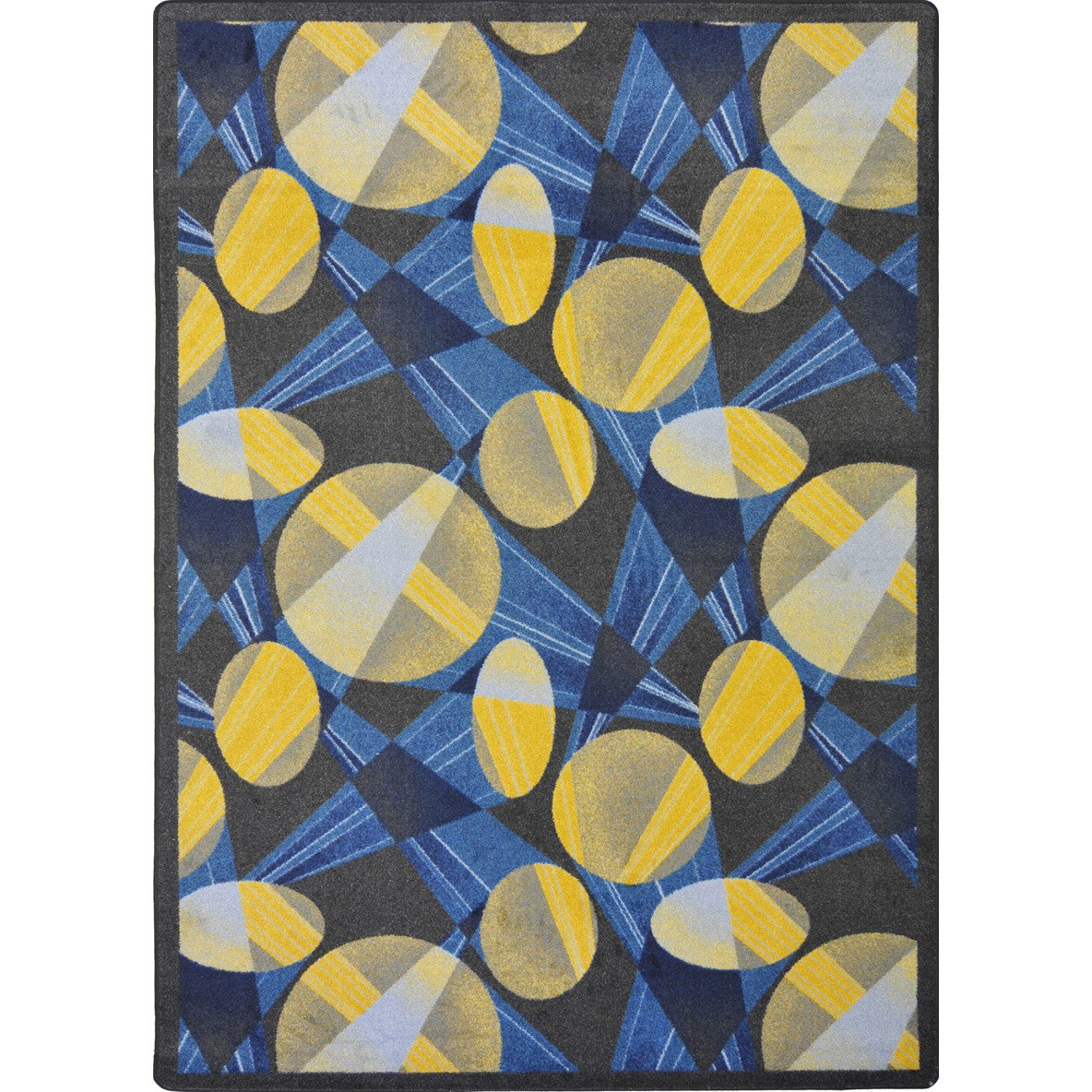 Searchlight 10'9" x 13'2" area rug in color Navy