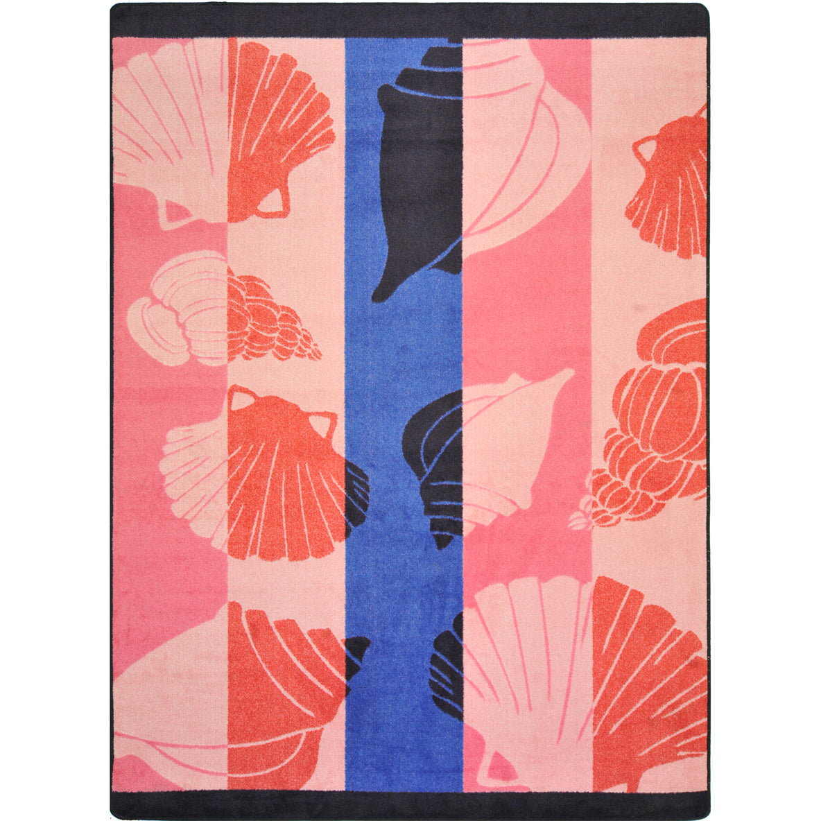 Seashell Lagoon 5'4" x 7'8" area rug in color Multi
