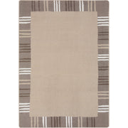 Seeing Stripes 5'4" x 7'8" area rug in color Neutral