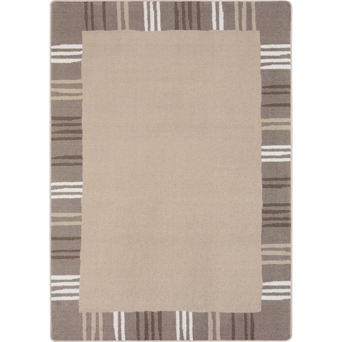 Seeing Stripes 10'9" x 13'2" area rug in color Neutral